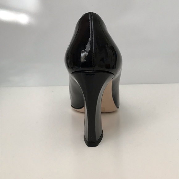 Miu Miu black patent pump with bow - Picture 3 of 7